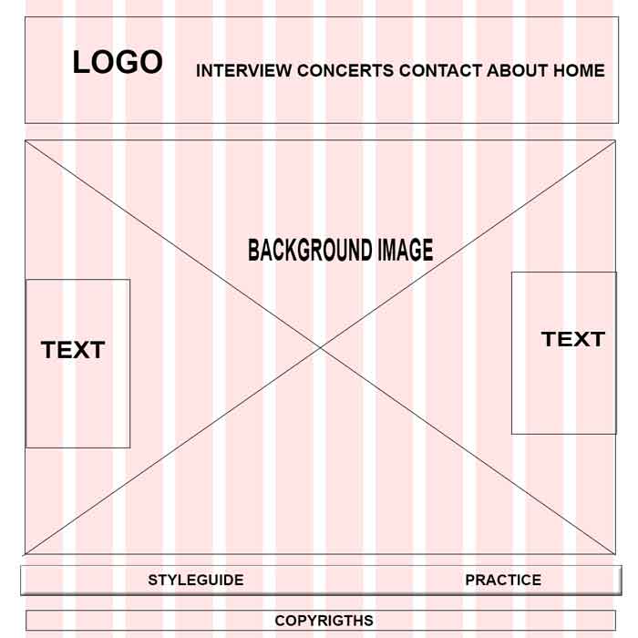 My Music Wireframe 2 image