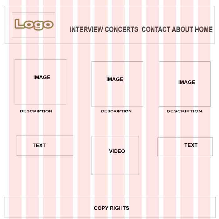 My Music Wireframe 1 image